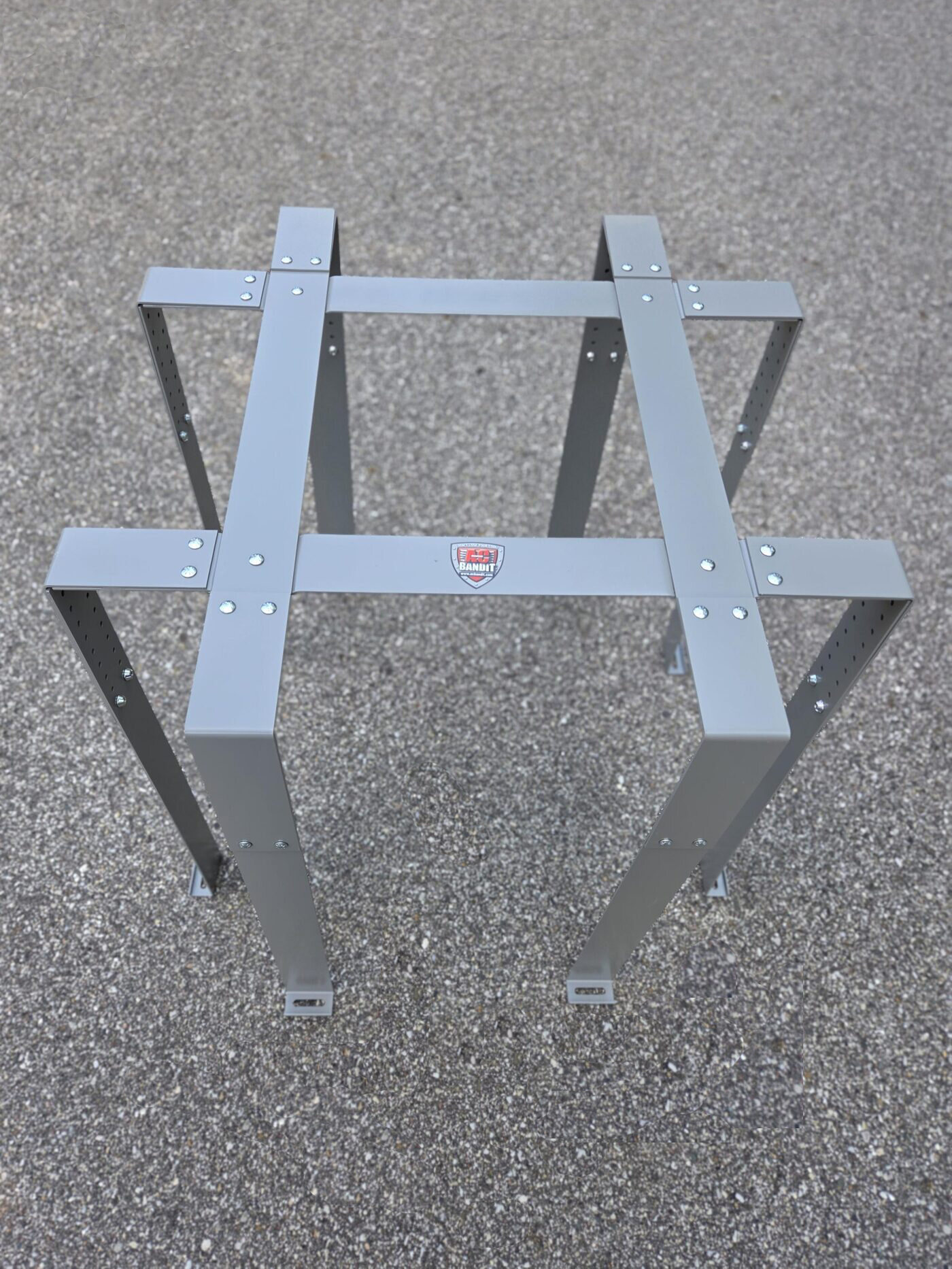 AC Bandit 33x33 series adjustable condenser cage with earth anchor mounting frame